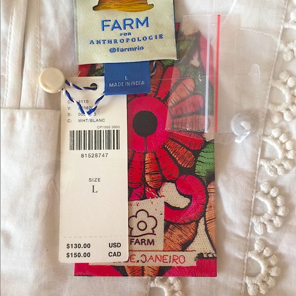 FARM RIO Puff Sleeve Top - Picture 8 of 8